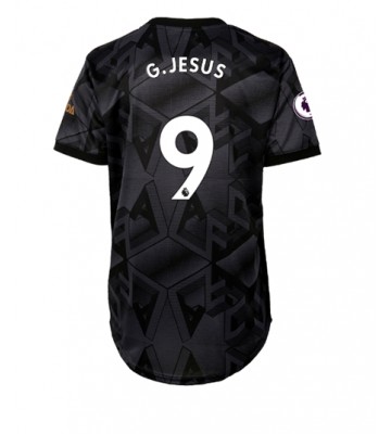 Arsenal Gabriel Jesus #9 Bortedrakt Kvinner 2022-23 Kortermet